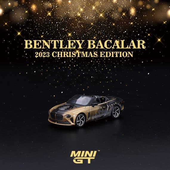 MINI GT No.660 Bentley Mulliner Bacalar 2023 Christmas Limited Edition 9999 pieces MGT00660