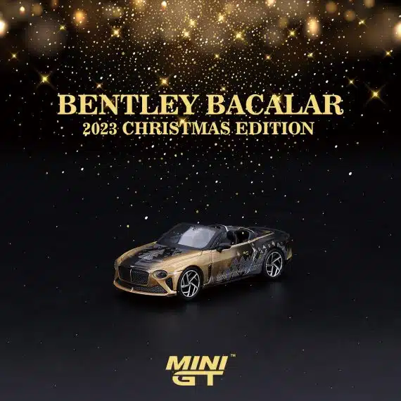 MINI GT No.660 Bentley Mulliner Bacalar 2023 Christmas Limited Edition 9999 pieces MGT00660