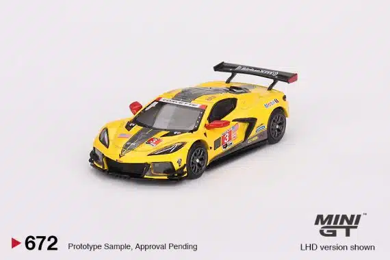 MINI GT Corvette Racing C8.R Racing Transporter Set MGTS0009