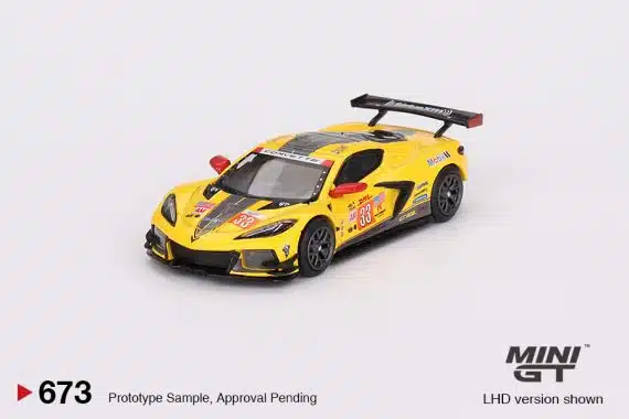 MINI GT Corvette Racing C8.R Racing Transporter Set MGTS0009