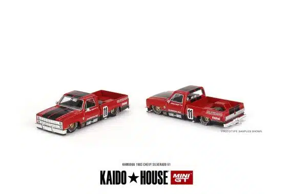 MINI GT KaidoHouse x MINI GT Chevrolet Silverado KAIDO V1 KHMG066