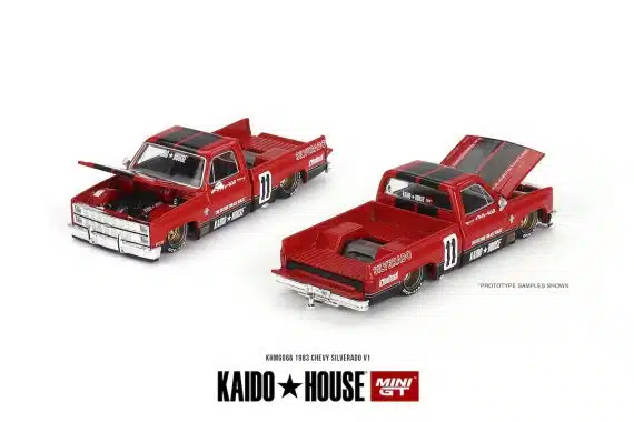 MINI GT KaidoHouse x MINI GT Chevrolet Silverado KAIDO V1 KHMG066