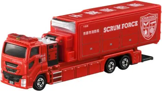 Takara Tomy Tomica Long Type No.121 Ichihara City Fire Bureau Scrum Force