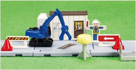 Takara Tomy Tomica Tomica Town Construction Site (Tomica & Scene Parts)