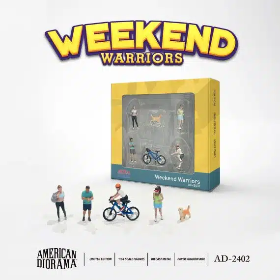 American Diorama 1/64 Weekend Warriors AD-2402