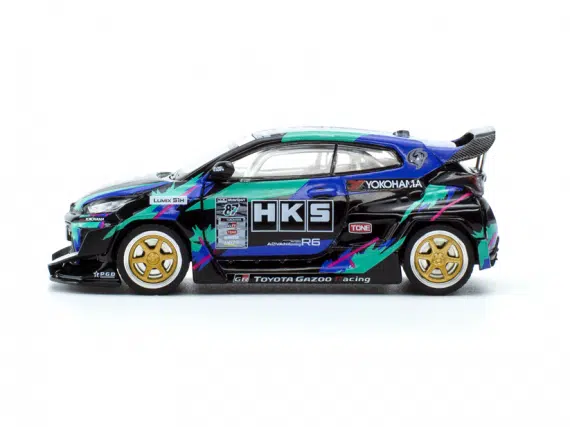 POP RACE 1/64 Toyota Pandem GR Yaris PR64-0022