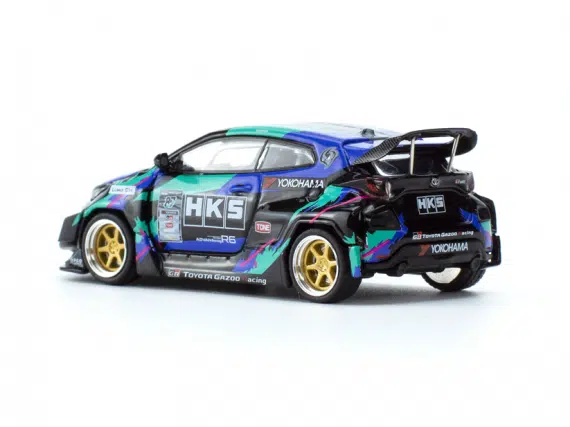 POP RACE 1/64 Toyota Pandem GR Yaris PR64-0022
