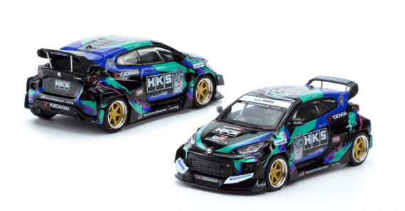 POP RACE 1/64 Toyota Pandem GR Yaris PR64-0022