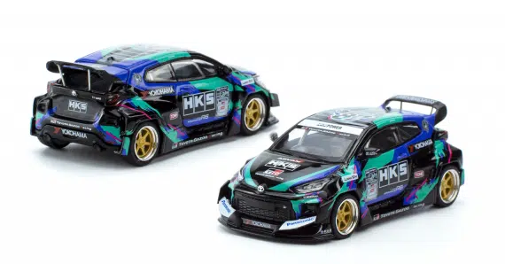 POP RACE 1/64 Toyota Pandem GR Yaris PR64-0022