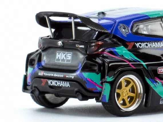 POP RACE 1/64 Toyota Pandem GR Yaris PR64-0022
