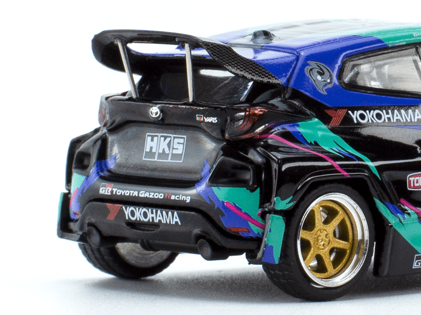 POP RACE 1/64 Toyota Pandem GR Yaris PR64-0022