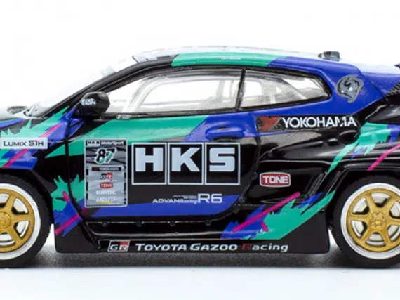 POP RACE 1/64 Toyota Pandem GR Yaris PR64-0022