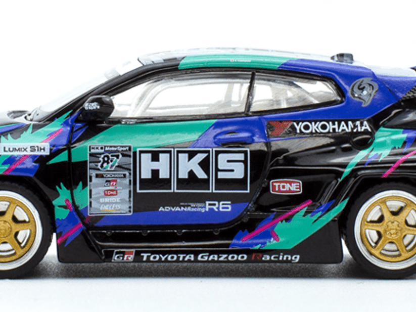 POP RACE 1/64 Toyota Pandem GR Yaris PR64-0022