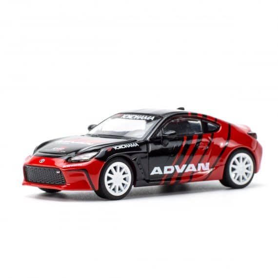 POP RACE 1/64 Toyota GR86 Advan PR64-0024