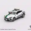 MINI GT No.591 Lamborghini Urus 2022 Macau GP Official Safety Car MGT00591