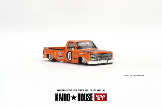 MINI GT Kaido House Chevrolet Silverado Dually KAIDO WORKS V2 KHMG090