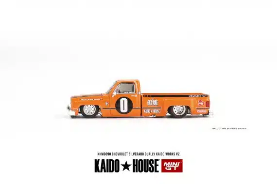 MINI GT Kaido House Chevrolet Silverado Dually KAIDO WORKS V2 KHMG090