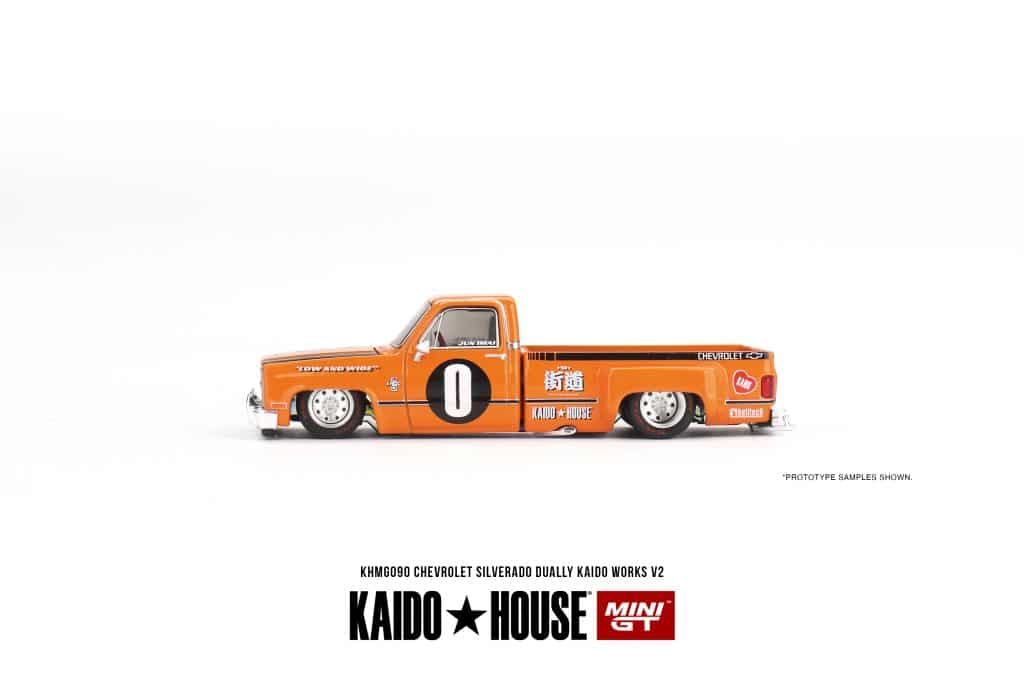 MINI GT Kaido House Chevrolet Silverado Dually KAIDO WORKS V2 KHMG090