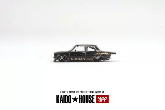 MINI GT KaidoHouse Datsun 510 Pro Street  Full Carbon V1 KHMG110