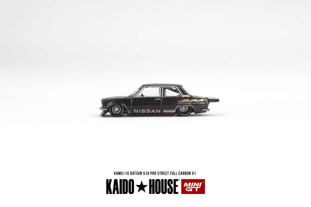 MINI GT KaidoHouse Datsun 510 Pro Street  Full Carbon V1 KHMG110