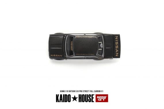 MINI GT KaidoHouse Datsun 510 Pro Street  Full Carbon V1 KHMG110