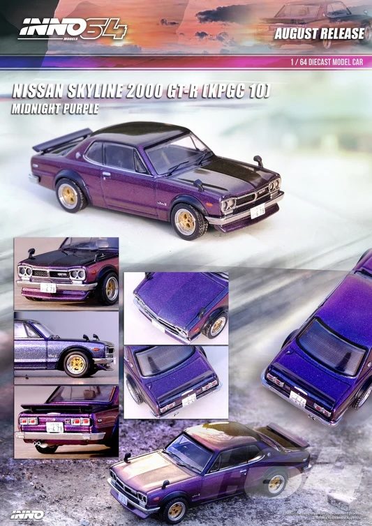 INNO64 1/64 Nissan Skyline 2000 GT-R (KPGC10)