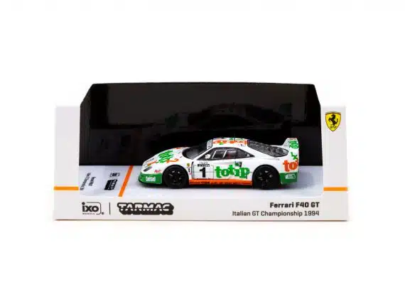 Tarmac Works 1/64 HOBBY64 Ferrari F40 GT Italian GT Championship 1994 T64-076-94IGT01