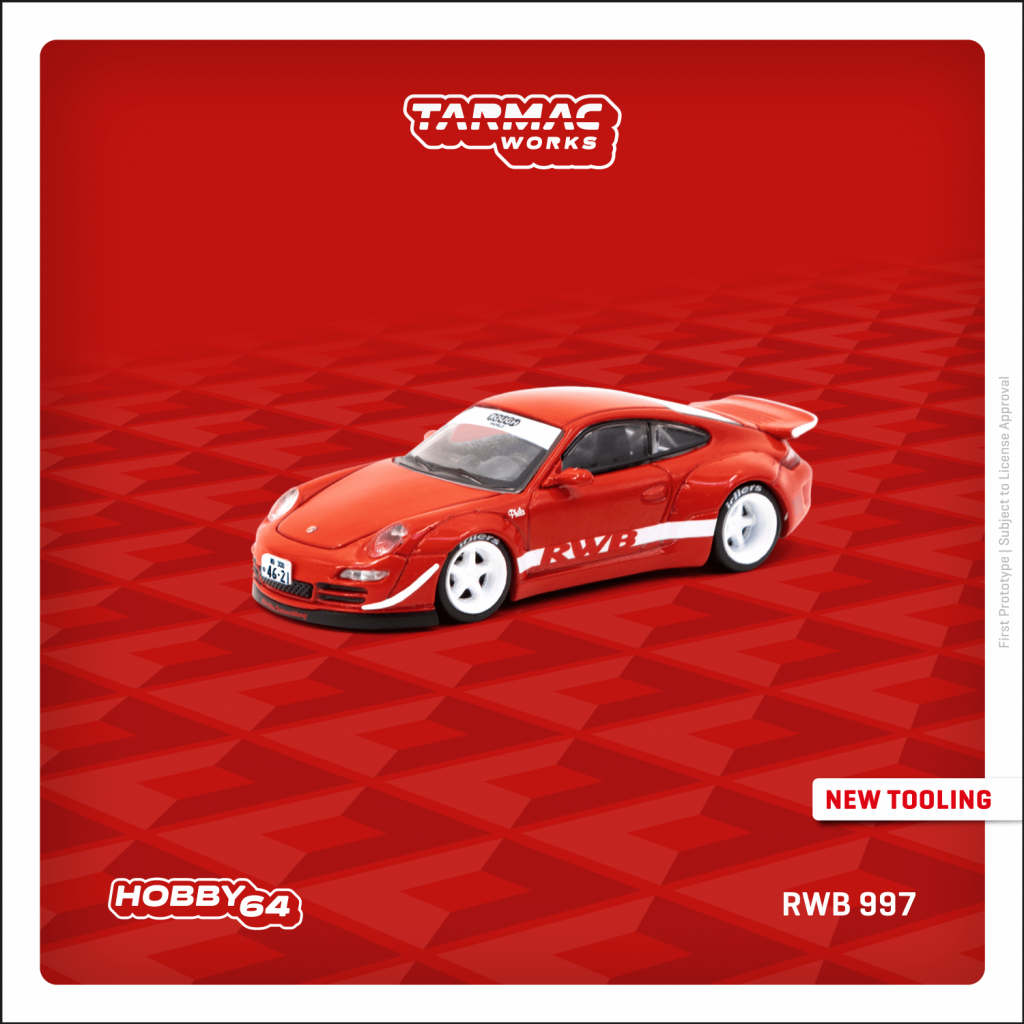 Tarmac Works 1/64 HOBBY64 RWB 997 Philadelphia T64-057-PH