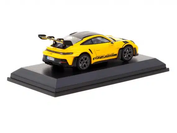 MINICHAMPS 1/64 COLLAB64 Tarmac Works Porsche 911 (992) GT3 RS Signal Yellow T64MC-005-YL