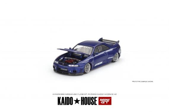 MINI GT No.089 Nissan Skyline GT-R (R33) Kaido Works V2 KHMG089