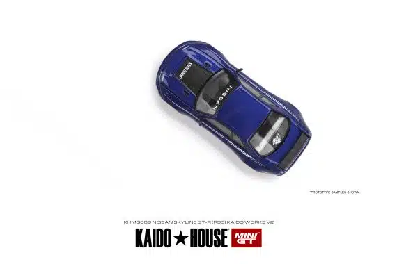 MINI GT No.089 Nissan Skyline GT-R (R33) Kaido Works V2 KHMG089