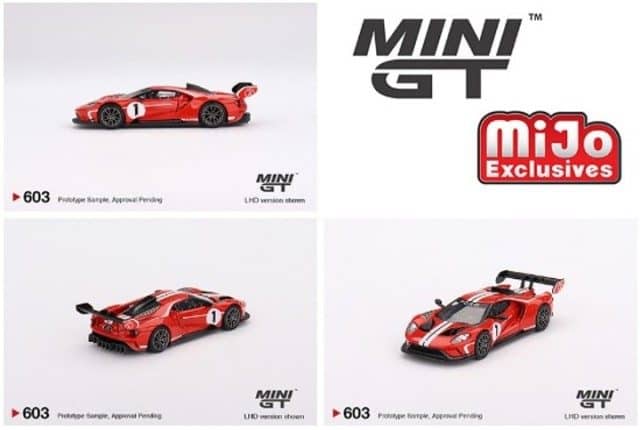 MINI GT No.603 Ford GT Mk II #013 Rosso Alpha LHD / USA Blister Packaging MGT00603-MJ