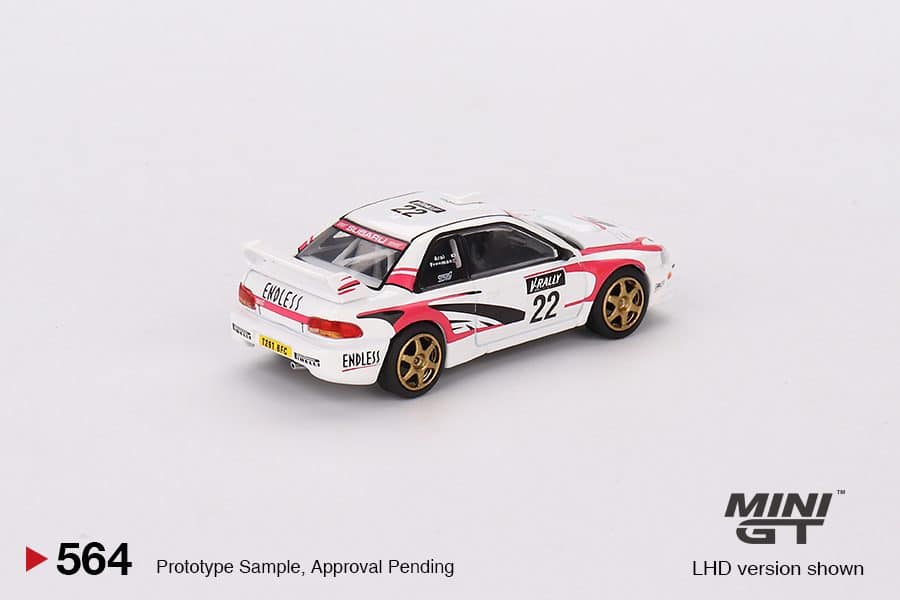 MINI GT No.564 Subaru Impreza WRC981999 Rally Tour de Corse #22 MGT00564-L