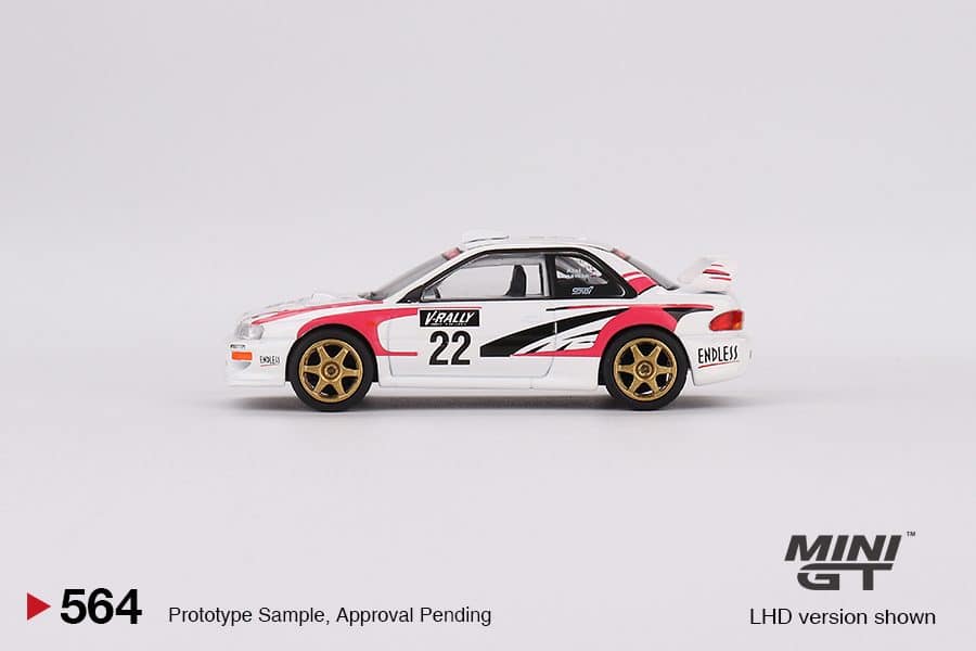 MINI GT No.564 Subaru Impreza WRC981999 Rally Tour de Corse #22 MGT00564-L