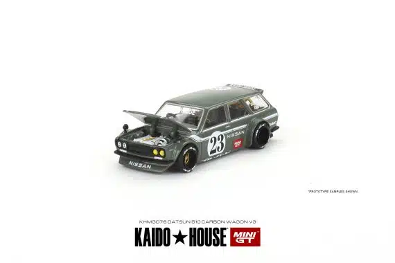 MINI GT No.076 Datsun KAIDO 510 Wagon CARBON FIBER V3 KHMG076