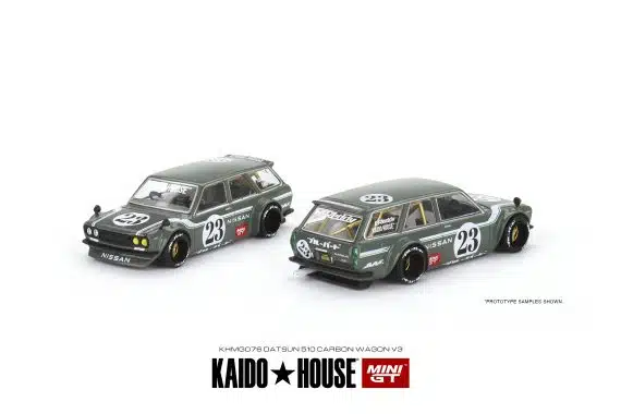 MINI GT No.076 Datsun KAIDO 510 Wagon CARBON FIBER V3 KHMG076