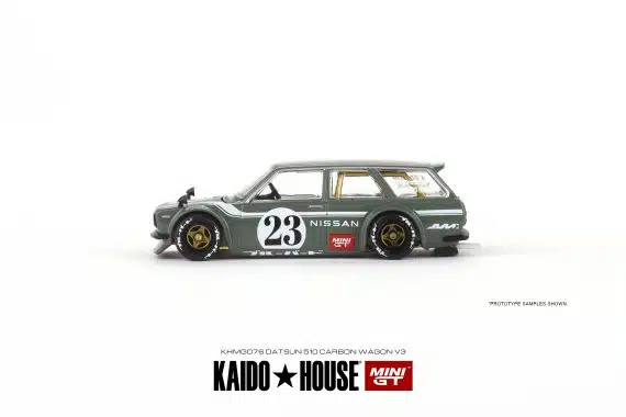 MINI GT No.076 Datsun KAIDO 510 Wagon CARBON FIBER V3 KHMG076