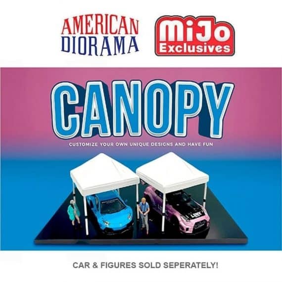 American Diorama 1/64 miJo Exclusives Canopy Diecast Metal AD-76523MJ