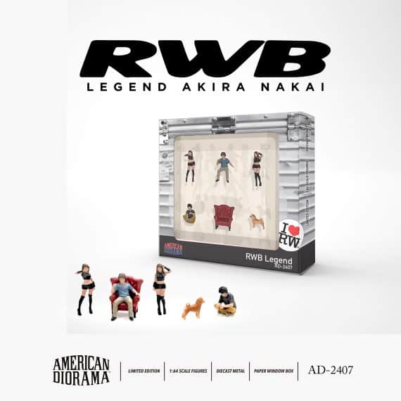 American Diorama 1/64 Figure Set: RWB Legend AD-2407