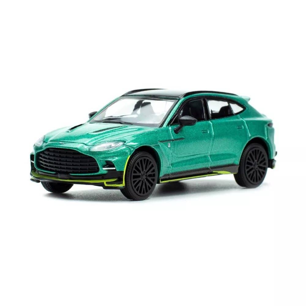 POP RACE 1/64 Aston Martin DBX Racing Green Metallic with Black Top PR-16