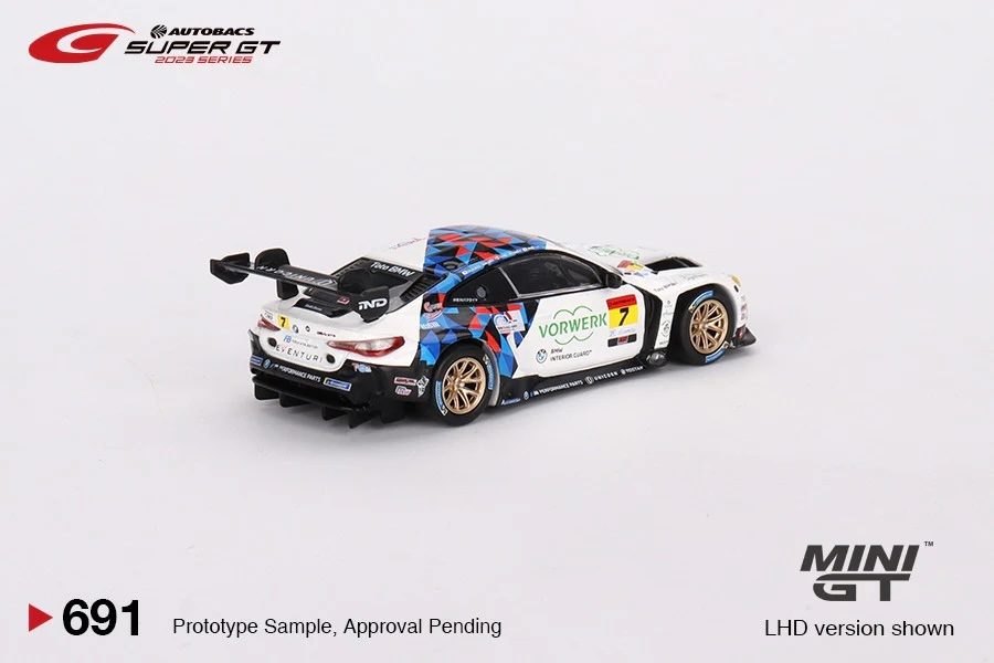 BMW M4 GT3 #7 "Studie BMW M4" BMW M Team Studie x CRS 2023 SUPER GT SERIES / SUPER GT Blister Packaging MGT00691