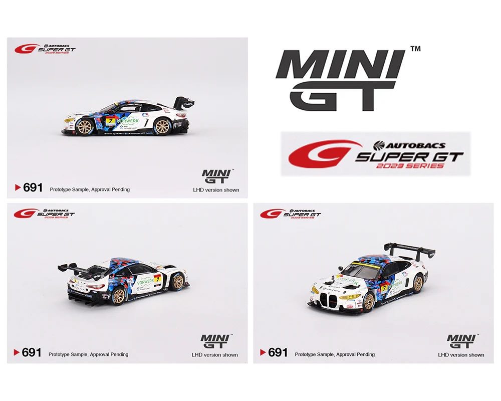 BMW M4 GT3 #7 "Studie BMW M4" BMW M Team Studie x CRS 2023 SUPER GT SERIES / SUPER GT Blister Packaging MGT00691