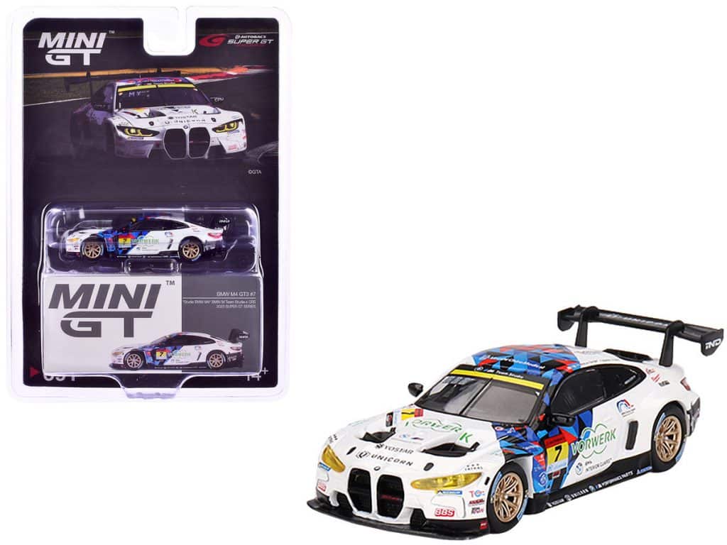 BMW M4 GT3 #7 "Studie BMW M4" BMW M Team Studie x CRS 2023 SUPER GT SERIES / SUPER GT Blister Packaging MGT00691