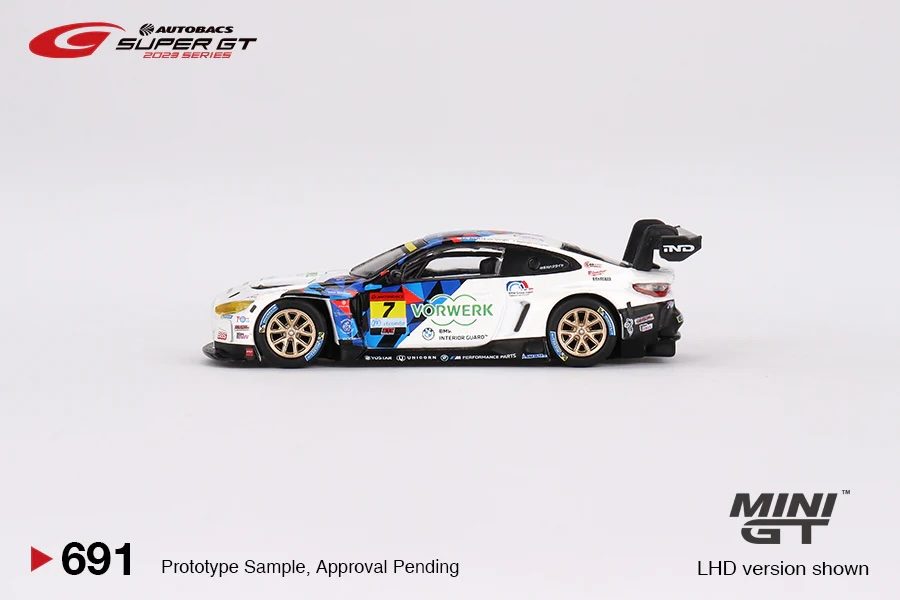 BMW M4 GT3 #7 "Studie BMW M4" BMW M Team Studie x CRS 2023 SUPER GT SERIES / SUPER GT Blister Packaging MGT00691