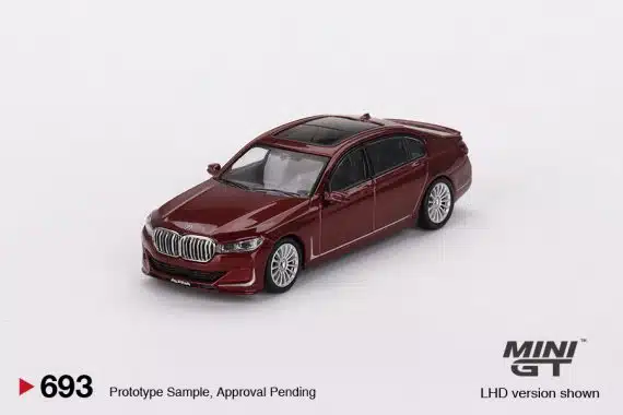 MINI GT No.693 BMW Alpina B7 xDrive  Aventurin Red MGT00693