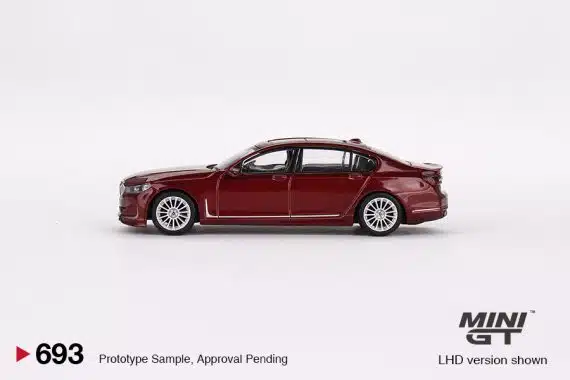 MINI GT No.693 BMW Alpina B7 xDrive  Aventurin Red MGT00693