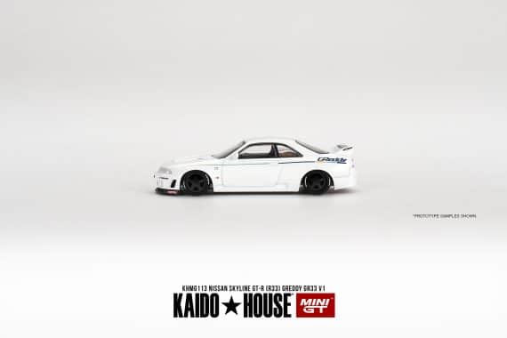 MINI GT Kaido House Nissan Skyline GT-R (R33) Greddy GR33 V1 KHMG113