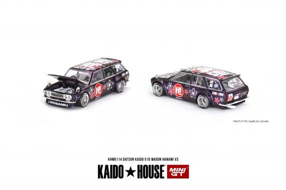 MINI GT Kaido House Datsun KAIDO 510 Wagon Hanami V3 KHMG114