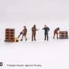 MINI GT 1/64 Figurine: UPS Driver and workers MGTAC30