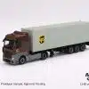 MINI GT No.705 Mercedes-Benz Actros w/ 40 Ft Container " UPS Europe" MGT00705